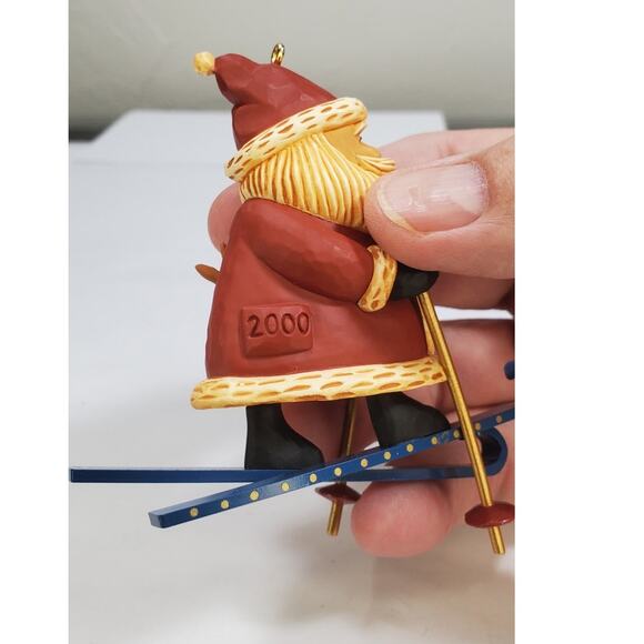 Vintage Hallmark Keepsake Ornament “Kris "Cross Country" Kringle” 2000 - Picture 6 of 8